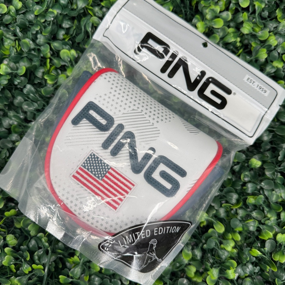Ping Limited Edition Patriotic USA Mallet Putter Headcover White Camo 36978-01